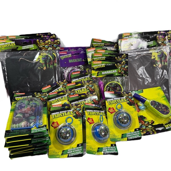 Nickelodeon Other - Nickelodeon Teenage Mutant Ninja Turtles Party Favors Set of 8 Brand New